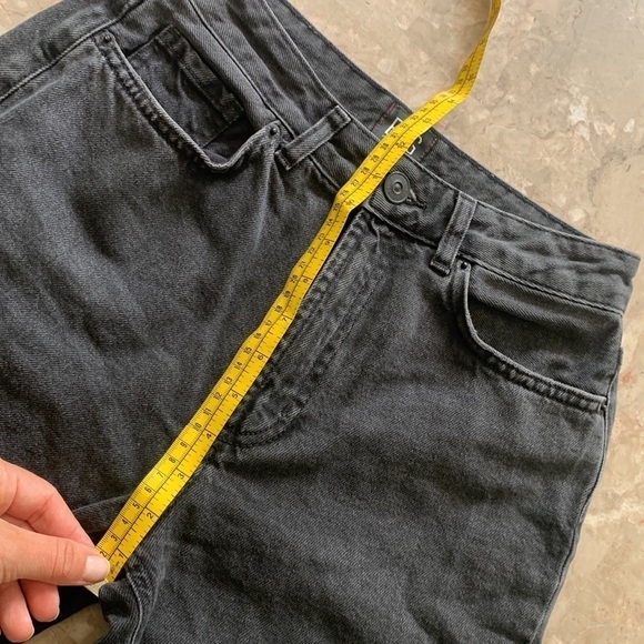 Urban outfitters BDG high waisted mom‎ jean washed black denim size 25 - Picture 11 of 12